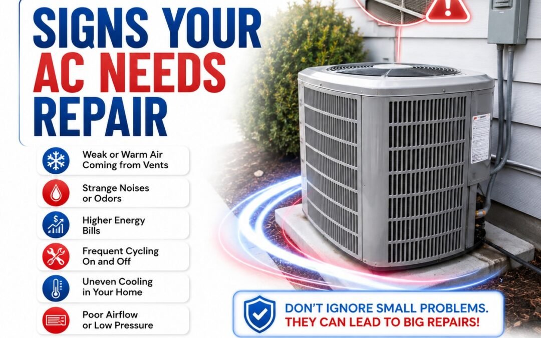 10 Signs Your AC Needs Repair in Spring, TX