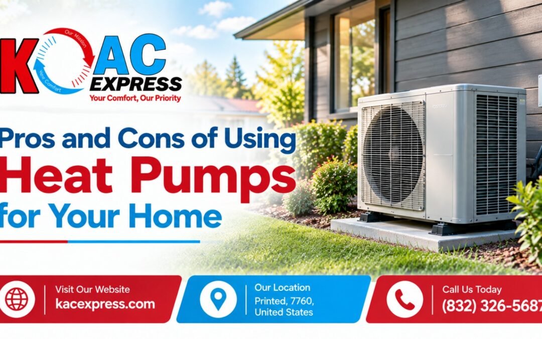 Pros and Cons of Using Heat Pumps for Your Home