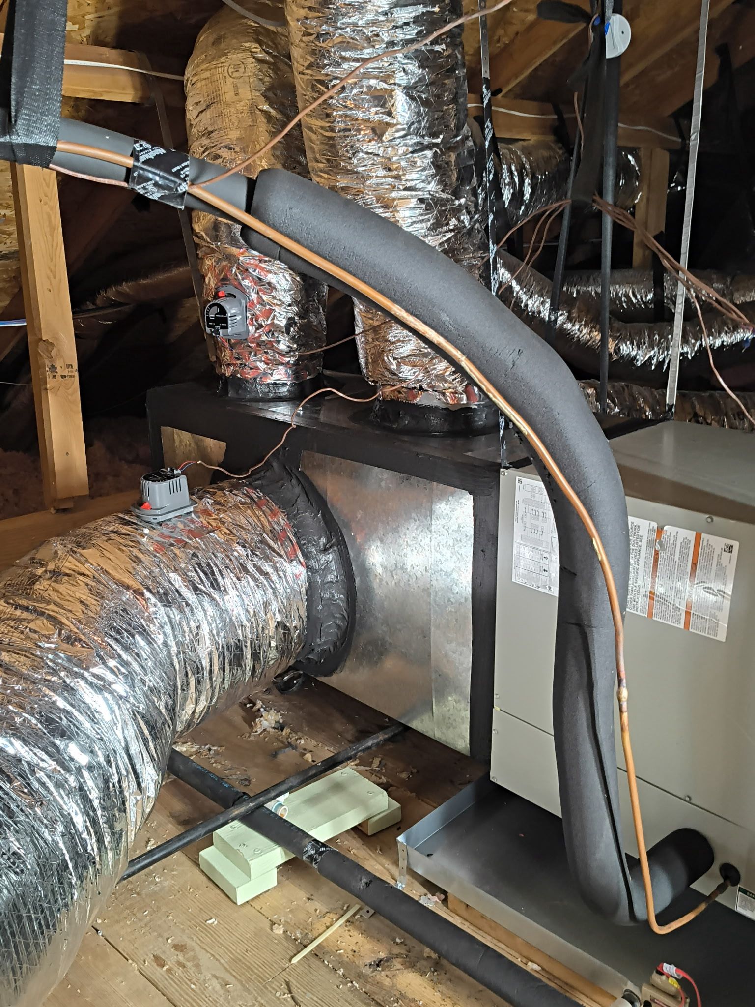 AC system installation