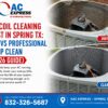 KAC Express AC coil cleaning Spring TX residential