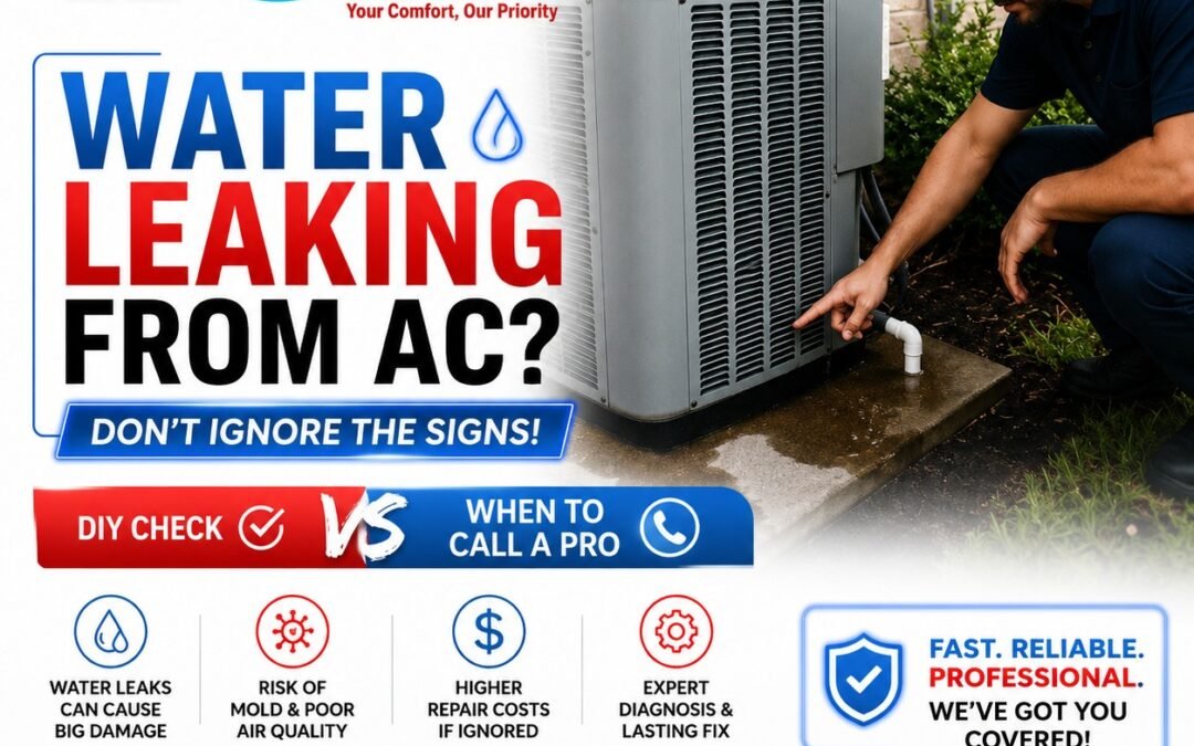 Water Leaking From AC in Spring TX