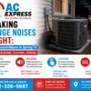 AC Making Strange Noises at Night: What Each Sound Means in Spring, TX