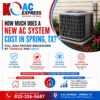 How Much Does a New AC System Cost in Spring TX? 2026