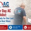 Labor Day AC Checklist for Houston Homeowners | KAC Express