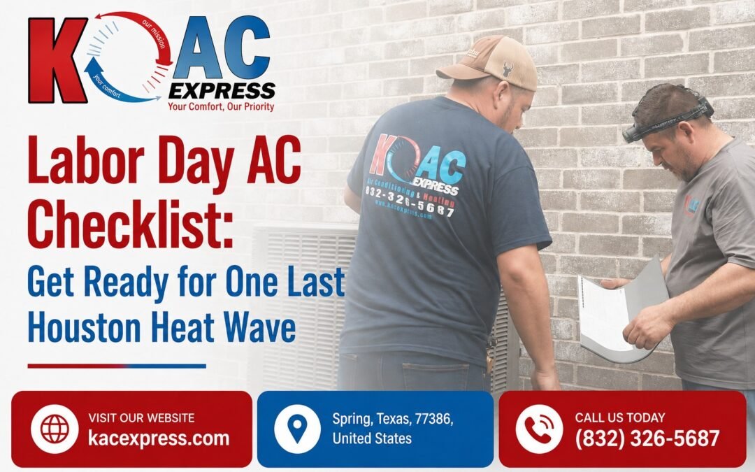 Labor Day AC Checklist: Get Ready for One Last Houston Heat Wave