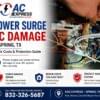 Power Surge AC Damage Repair in Spring TX KAC Express