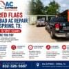 5 Red Flags of Bad AC Repair in Spring TX — Trusted Service by KAC Express